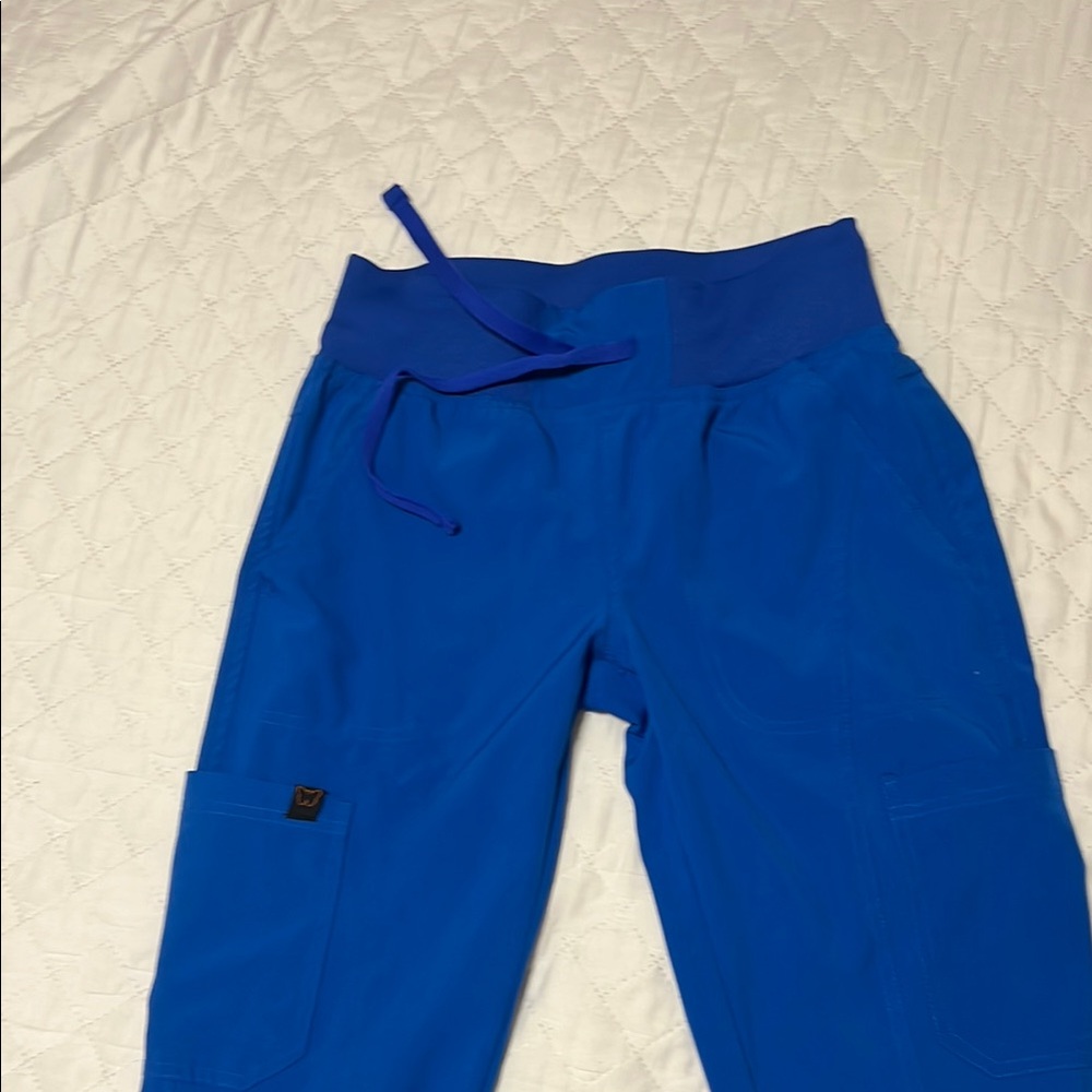 Royal Blue Scrub Joggers